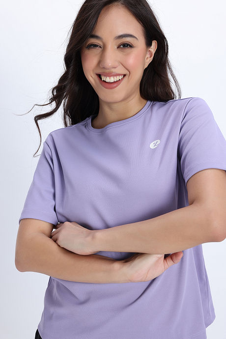 Zivame Knit Poly Loungewear Top - Heirloom Lilac — image 6